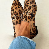Rieke | Elegante Leoparden-Loafer
