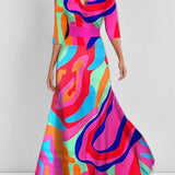 Mathilda | Elegants Set Maxi Midikleid Glamour für die Küste