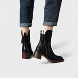 Carina | Leder-Stiefeletten