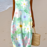 Christiane | Midikleid Pastell Blumen