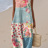 Ute | Midikleid mit Patchwork