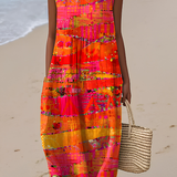 Ilse | Midikleid mit Sonnenuntergang