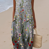 Dagmar | Midikleid mit WildBlumen