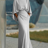 Sophia | Kleid elegant mit V-Ausschnitt, ärmellos und rückenfrei