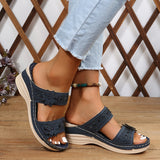 Charlotte | Bequeme Keilsandalen