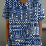 Mia-Martha | Bluse mit Tribalprint