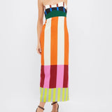 Mareike | Kleid Colorato mit Streifen