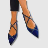 Hilde | Schicke marineblaue Loafer