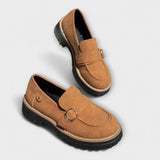 Nicole | Lässige Loafer mit runder Spitze