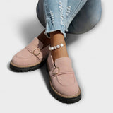 Nicole | Lässige Loafer mit runder Spitze