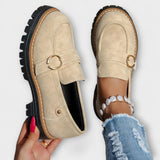 Nicole | Lässige Loafer mit runder Spitze
