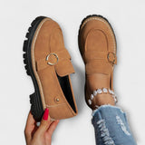 Nicole | Lässige Loafer mit runder Spitze